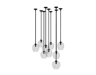 Industrial LOFT chandelier 3d model