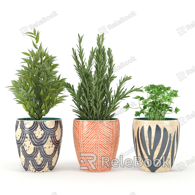 potted plant model