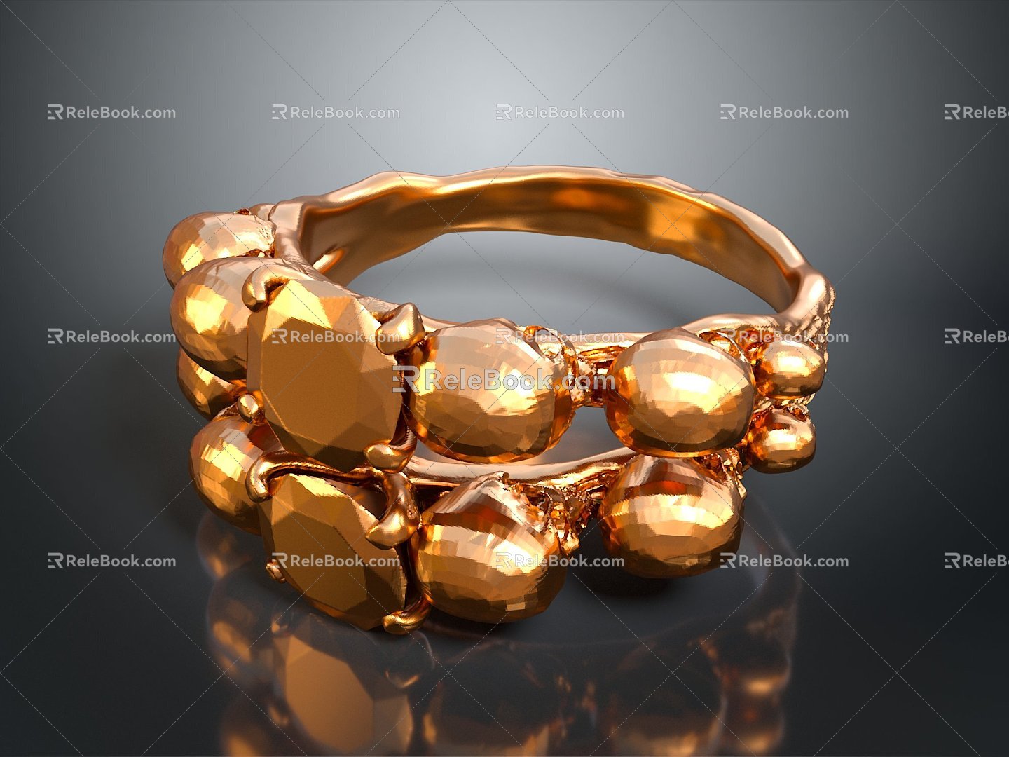 Ring Diamond Ring Gem Ring Women's Ring Wedding Ring Ring Ring Gold Ring Silver Ring Jewelry 3d model