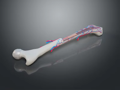 thigh bone bone leg bone 3d model