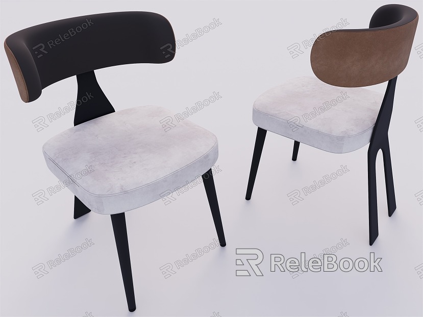 Modern Dining Chair Bar Chair Single Chair model