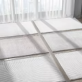 Modern Square Carpet Carpet Combo 3d model