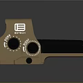 EOTECH Tactical Weapon Sight Tan Brown Optical Device For Firearm Aiming