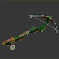 Crossbow Crossbow Crossbow Crossbow Mechanical Crossbow Shift Bow and Arrow Shoot Far Equipment Weapons High-tech Crossbow 3d model