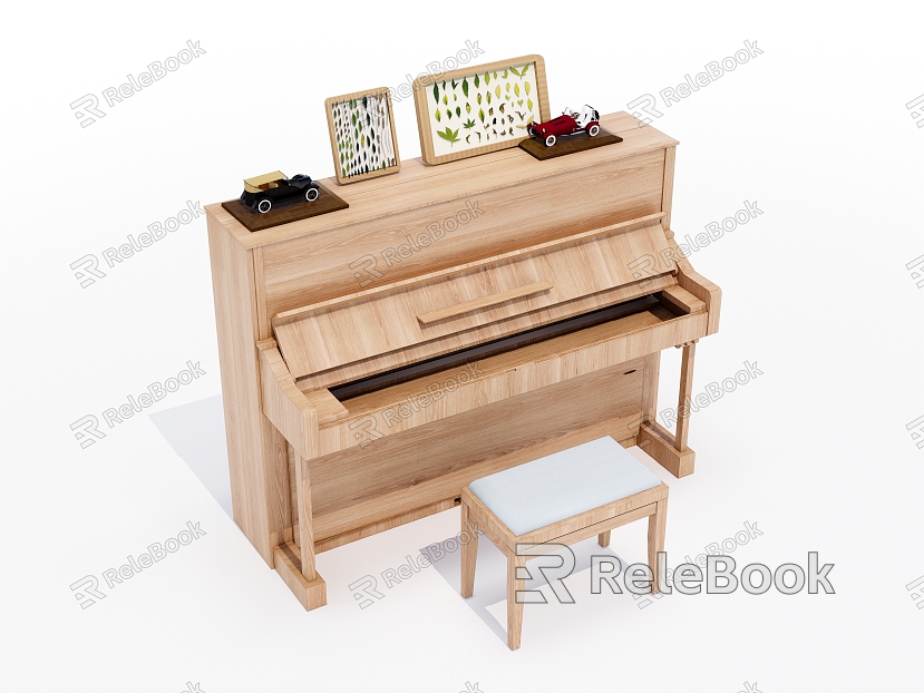 Modern Piano Solid Wood Piano model