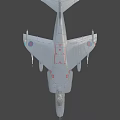 Military Fighter Jet In Flight With Weapon Loads And Number 28 Marking