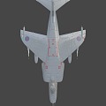 Sea Harrier Fighter 3d model