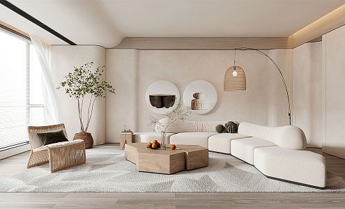 The Silent Living Room 3d model