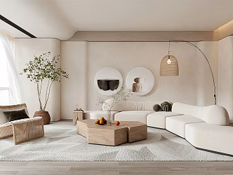 The Silent Living Room 3d model