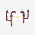 Piping 3d model