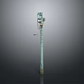 Contemporary Modern Lighting Combination With Hanging Metal Frame Design And Multiple Stylish Lamps
