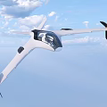 Modern Fighter Jet With Sleek Design Transparent Canopy Flying In Blue Sky With Clouds