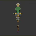 Scepter Ancient Scepter Cane Ancient Scepter Magic Scepter Metal Scepter Classical Scepter Magic Scepter 3d model