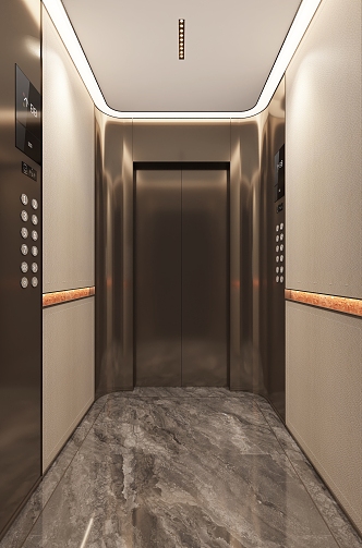 Elevator car 3d model