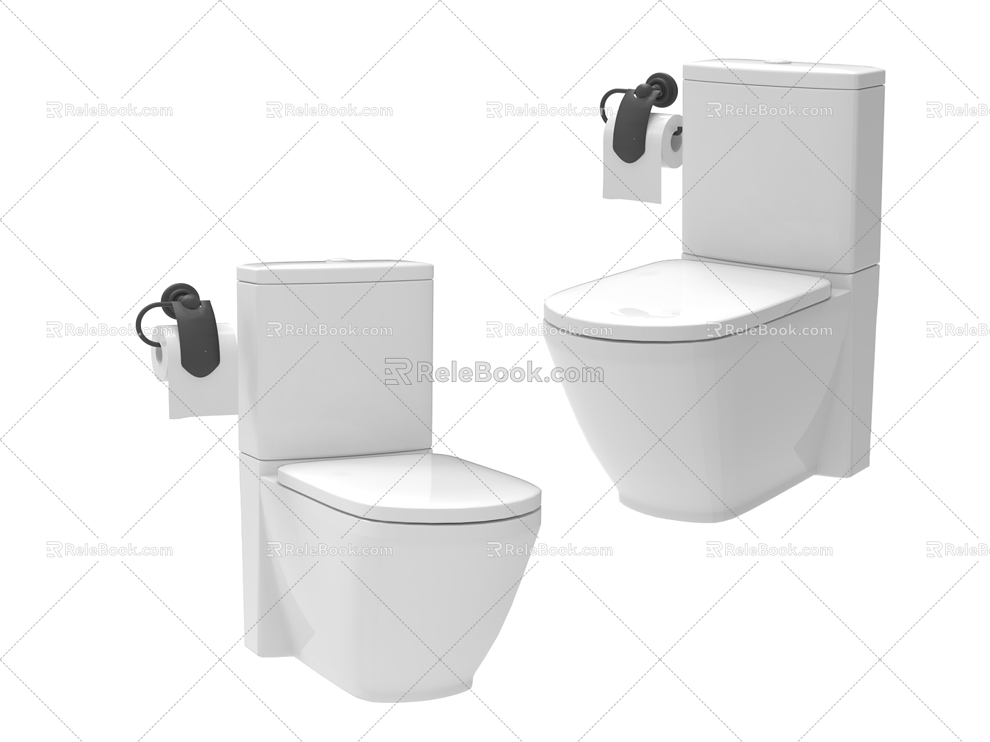 Bathroom toilet 3d model