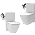 Bathroom toilet 3d model