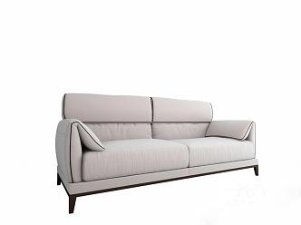 Double sofa 3d model