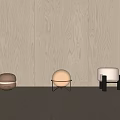 Light Luxury Table Lamp Metal Table Lamp 3d model