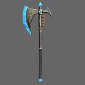 Ice Axe Tomahawk Weapon Cold Weapon Ancient Weapon Chopping Axe Frostbite Axe 3d model
