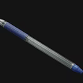 Sleek Transparent Barrel Blue Cap Ballpoint Pen For Daily Writing Use And Comfort