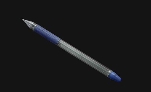 Modern Pen Gel Pen 3d model