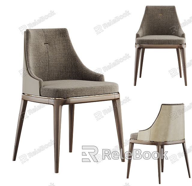 Italian Poliform single chair dining chair model