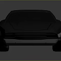 Sleek Dark Colored Concept Car With Illuminated Wheels And Rear Spoiler