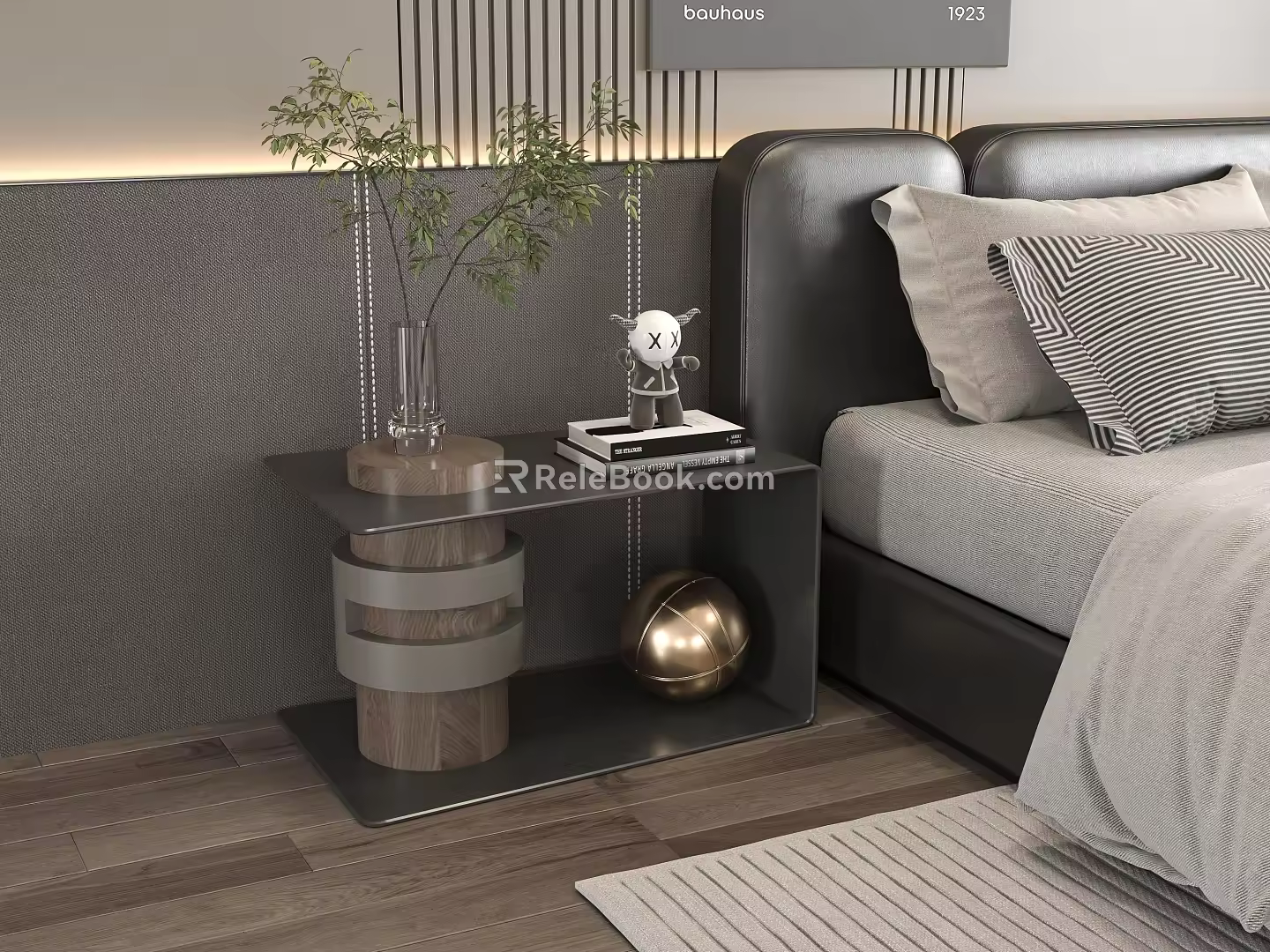 Bedside table 3d model
