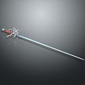 Officer Sword Sword Long Sword Sheath Sword Samurai Sword Samurai Sword Accessories Soldier Sword Knight Sabre 3d model