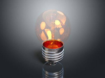 Light Bulbs Lighting Lamps Lighting Fixtures Furniture Realistic 3d model