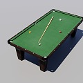 Billiard table 3d model