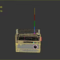 Vintage Classic Radio Receiver With Telescopic Antenna And Retro Design Features