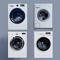 Modern washing machine 3d model