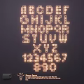 Neon Lighting Combination With Letter And Number Shaped Decorative Lamps For Creative Interior