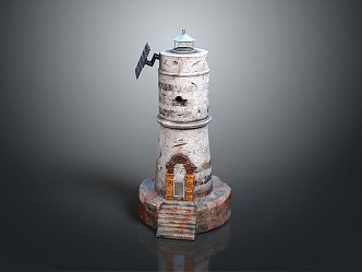 Lighthouse Punk Lighthouse Cartoon Lighthouse Animation Lighthouse Style Lighthouse Fantasy Style Lighthouse 3d model