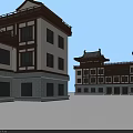 Ancient Architecture Models Showcasing Various Traditional Styles Courtyard Layouts And Classic Roof Designs