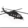 Black Military Helicopter Aerial Support For Aerospace Missions And Space Exploration