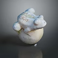 Frog Poison Frog Game Frog Reptile Cold Blooded Animal Reptile 3d model