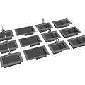 Stainless Steel Kitchen Sinks With Various Designs Single Double Bowl And Faucet