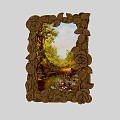 Modern Photo Frame 3d model