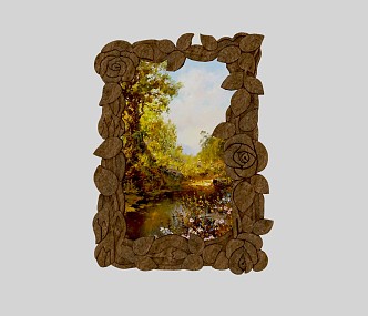 Modern Photo Frame 3d model