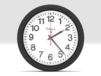 Wall clock 3d model