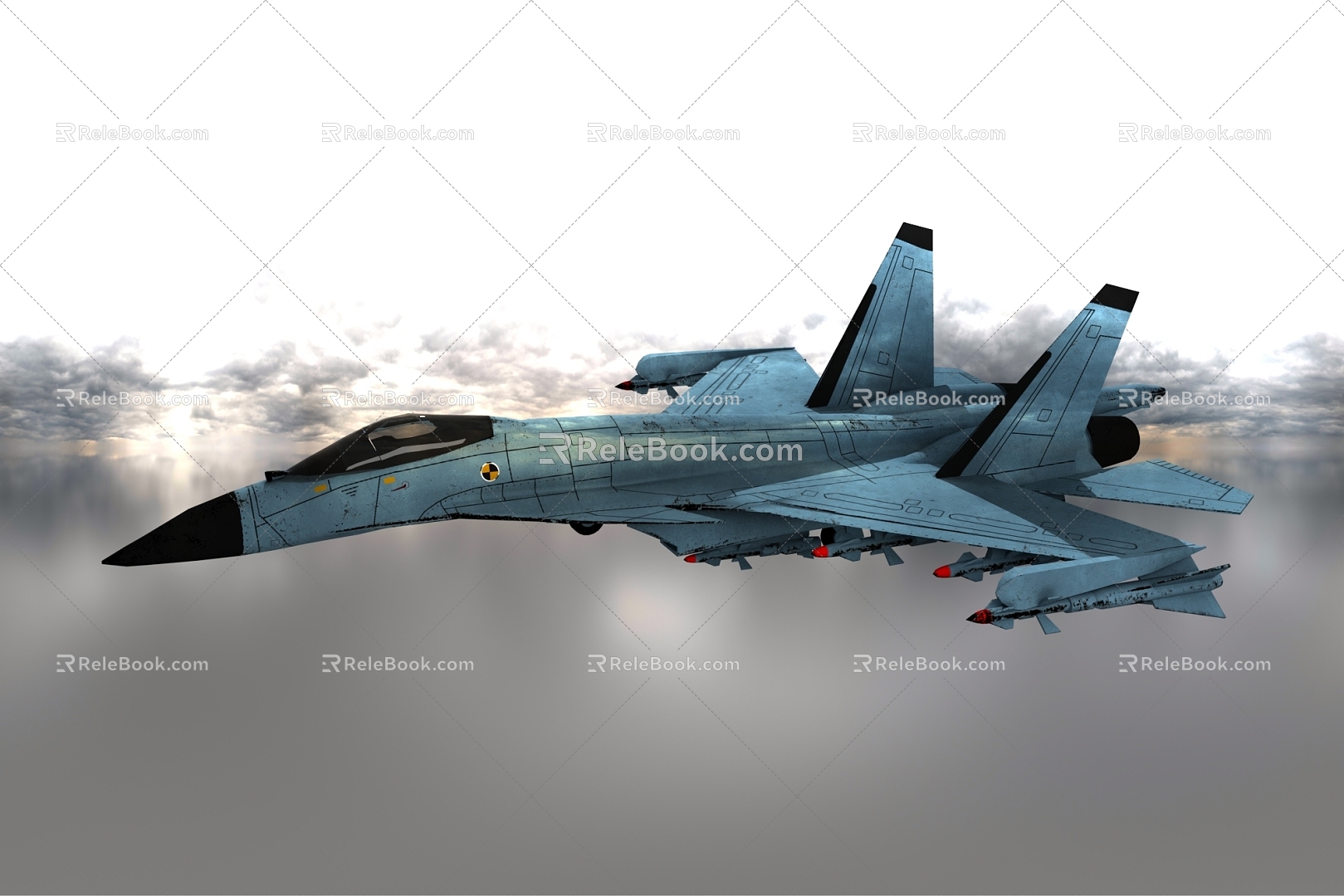 Aircraft Fighter 3d model