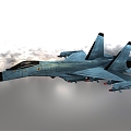 Aircraft Fighter 3d model