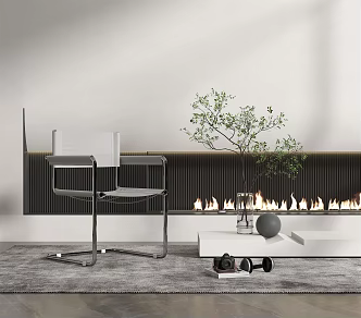 Modern Dining Chair 3d model