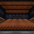 Theater Theater Theater Theater Performing Arts Hall Report Hall 3d model