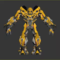 Bumblebee Transformers robot sci-fi robot figure 3d model