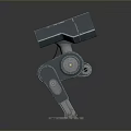 Mech Warrior Mech Soldier Machine Battlearm Mechanical Battlearm Machine Fighter Robot 3d model