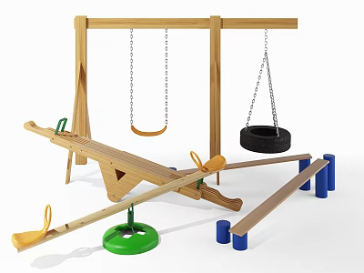 Children's Toys Modern Amusement Facilities 3d model