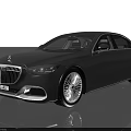 Luxury Silver Sedan With Modern Design Front Grille And Alloy Wheels